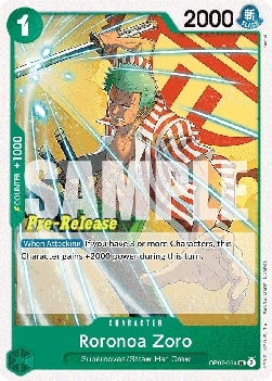 Roronoa Zoro OP07-034 Normal