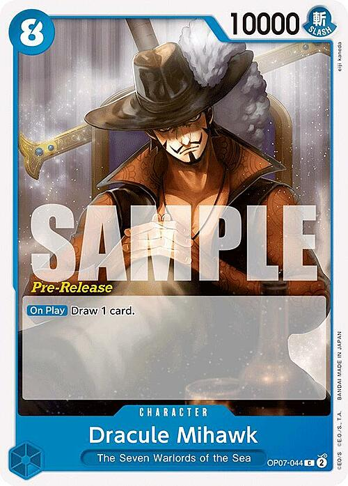 Dracule Mihawk OP07-044 Normal