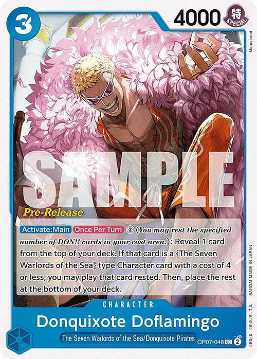 Donquixote Doflamingo OP07-048 Normal