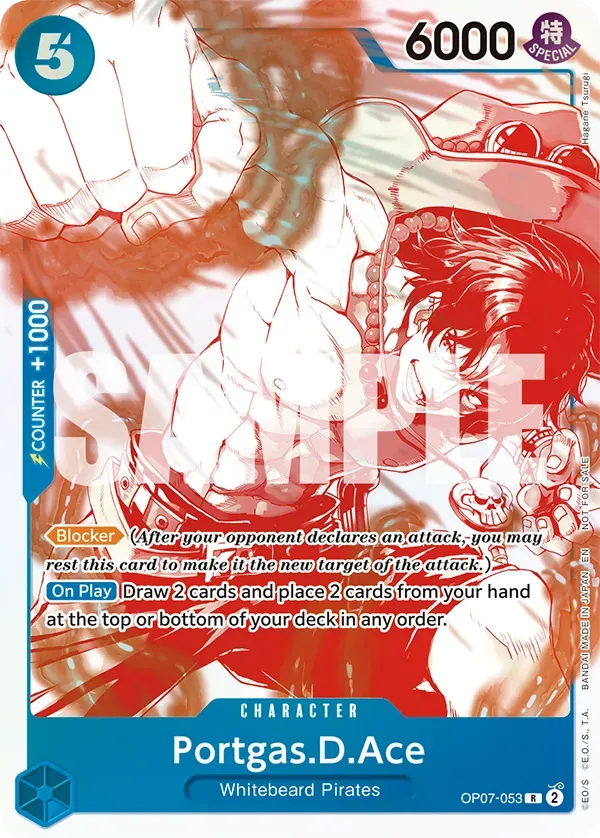 Portgas.D.Ace OP07-053 Alternate Art