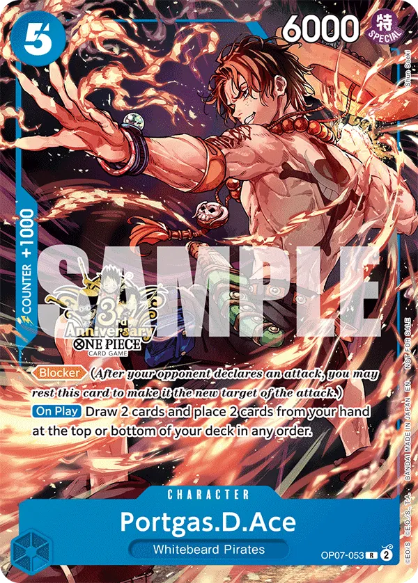 Portgas.D.Ace OP07-053 Alternate Art