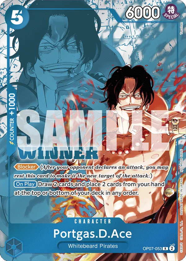 Portgas.D.Ace OP07-053 Full Art