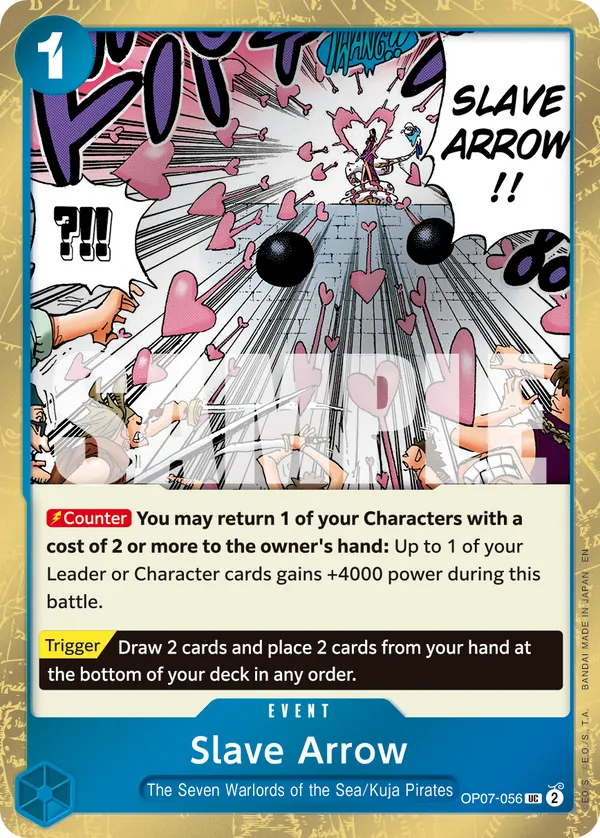 Slave Arrow OP07-056 Pirate Foil