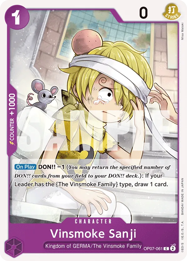 Vinsmoke Sanji OP07-061 Normal