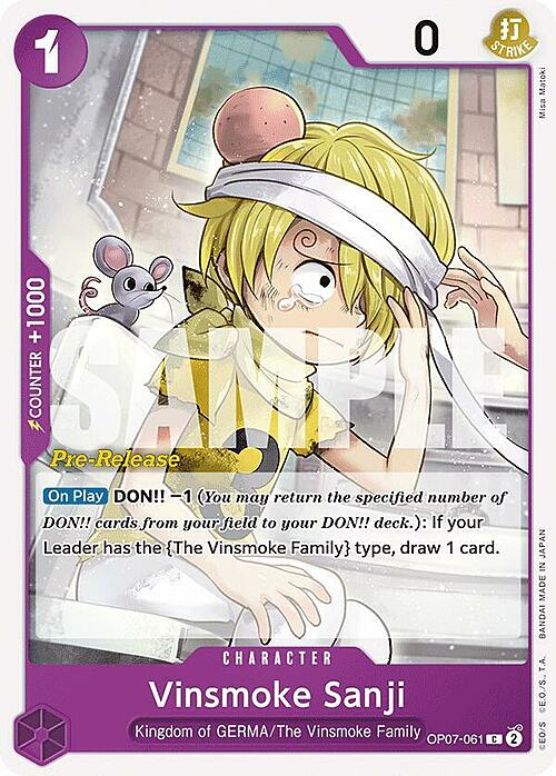 Vinsmoke Sanji OP07-061 Normal
