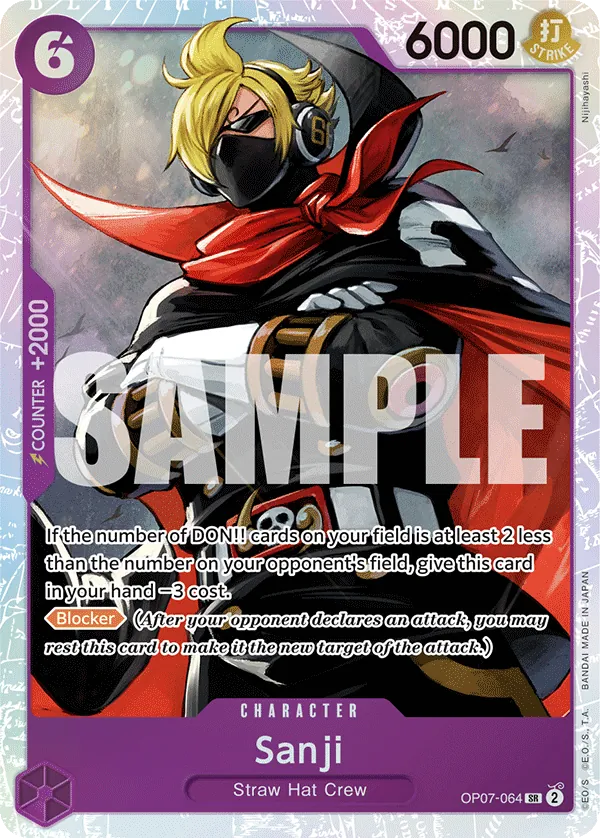 Sanji OP07-064 Normal