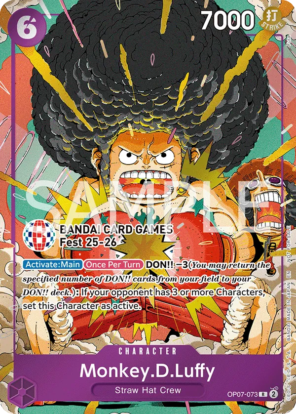 Monkey.D.Luffy OP07-073 Alternate Art