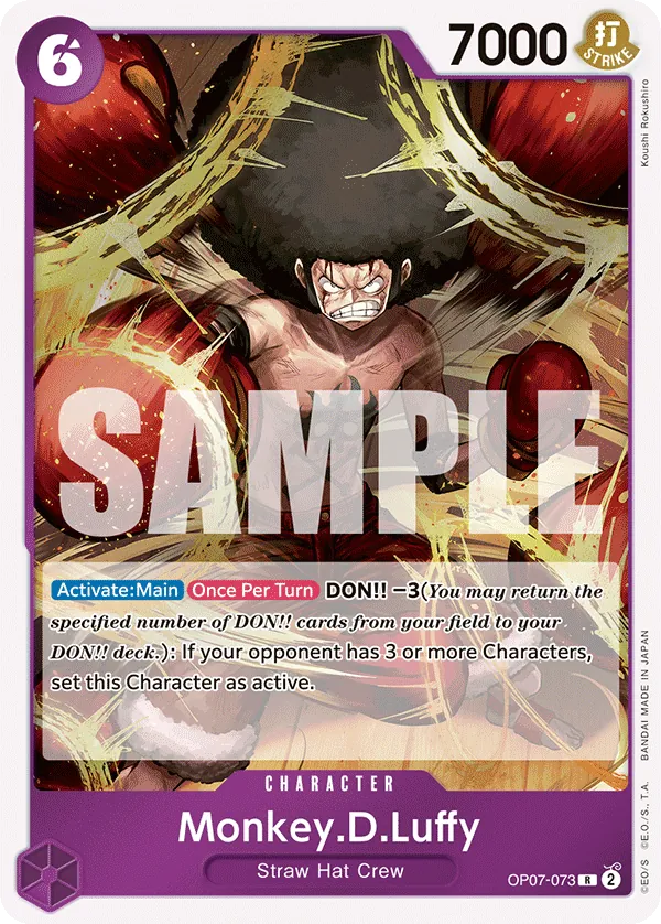 Monkey.D.Luffy OP07-073 Normal
