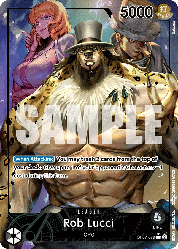 Rob Lucci OP07-079 Parallel