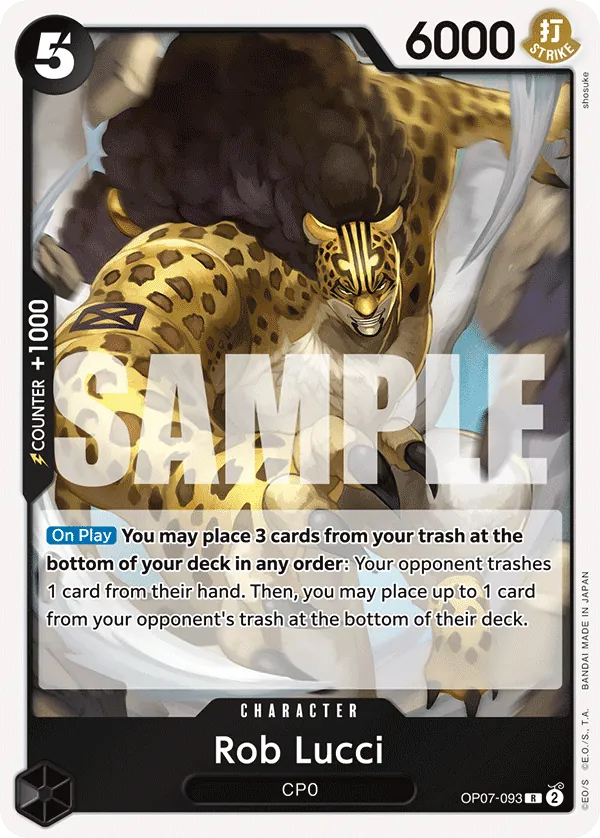 Rob Lucci OP07-093 Normal