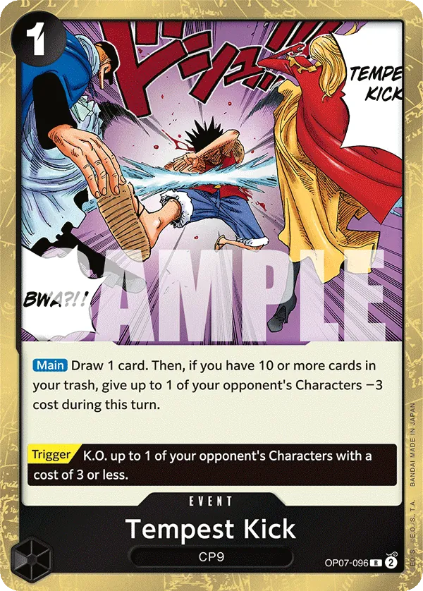 Tempest Kick OP07-096 Normal
