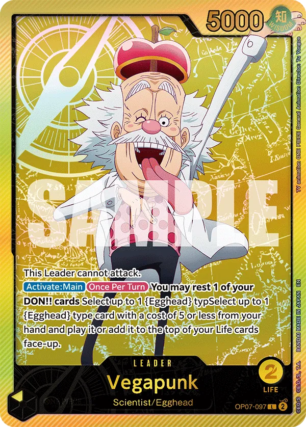Vegapunk OP07-097 Alternate Art