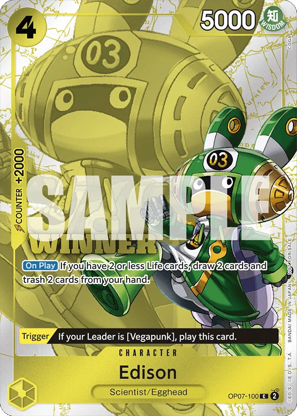 Edison OP07-100 Full Art