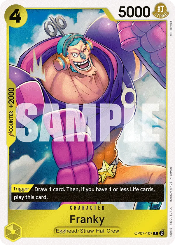 Franky OP07-107 Reprint