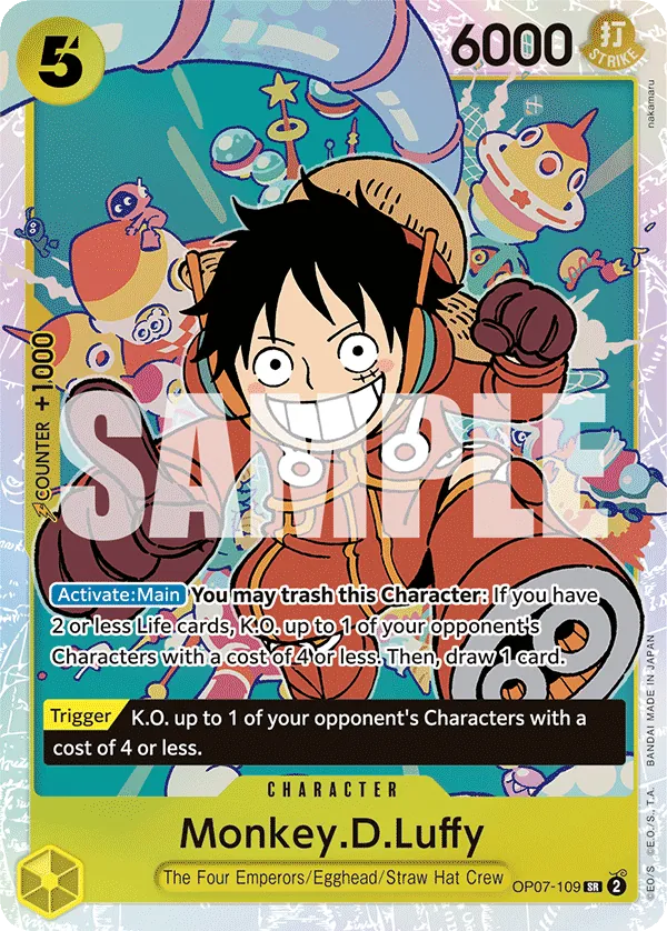 Monkey.D.Luffy OP07-109 Normal