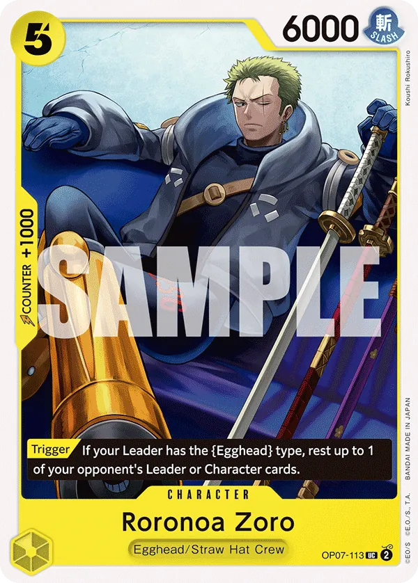 Roronoa Zoro OP07-113 Normal