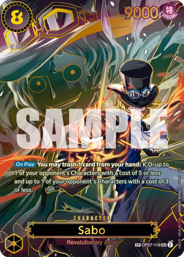 Sabo OP07-118 Alternate Art