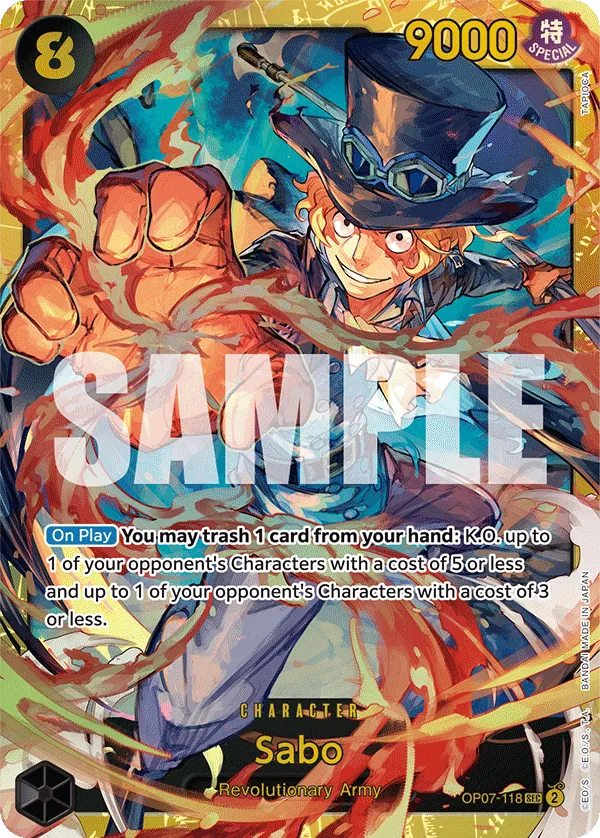 Sabo OP07-118 Reprint
