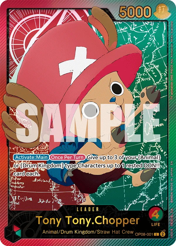 Tony Tony.Chopper OP08-001 Alternate Art