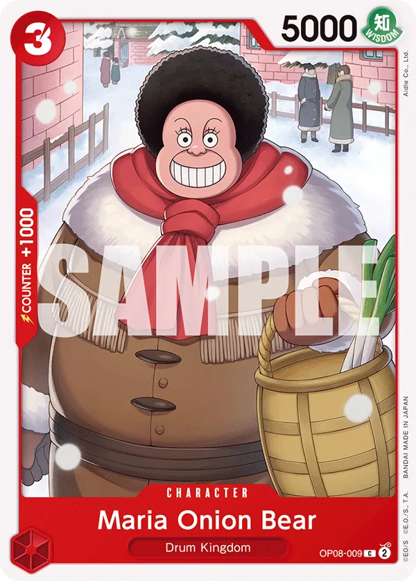 Maria Onion Bear OP08-009 Normal