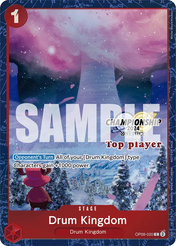 Drum Kingdom OP08-020 Alternate Art