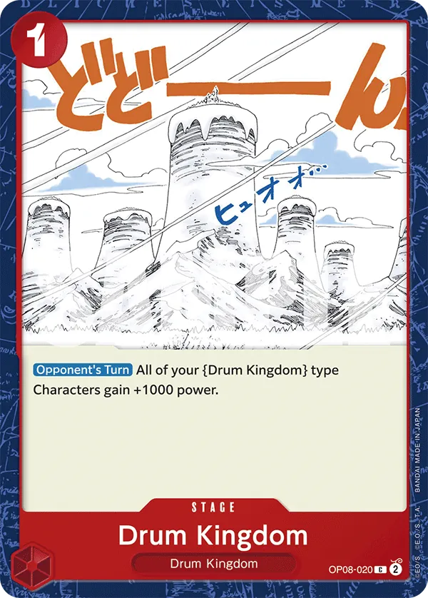 Drum Kingdom OP08-020 Normal