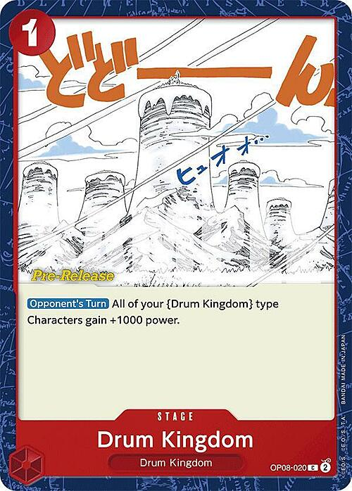 Drum Kingdom OP08-020 Normal