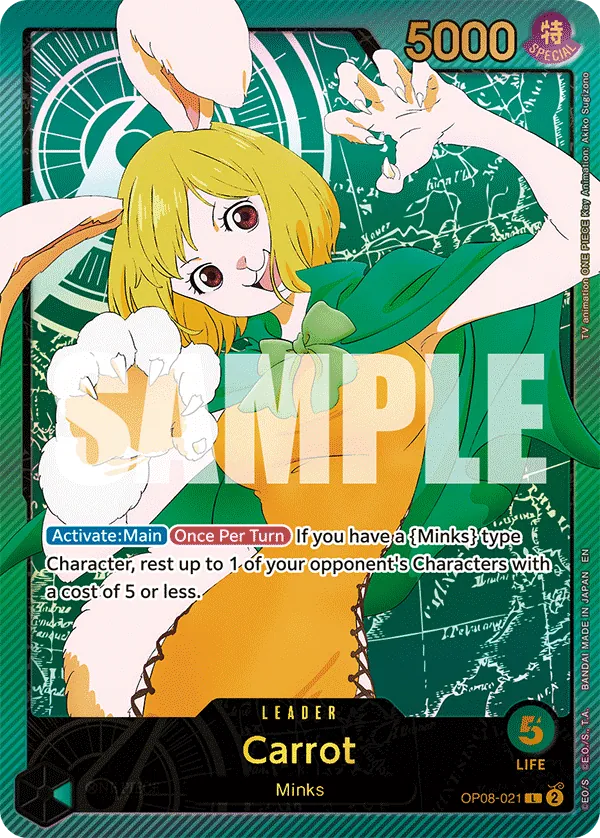 Carrot OP08-021 Alternate Art
