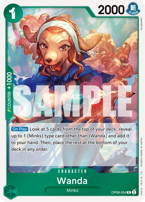 Wanda OP08-034 Normal