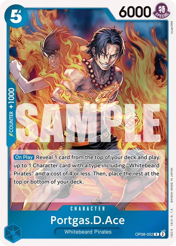 Portgas.D.Ace OP08-052 Normal