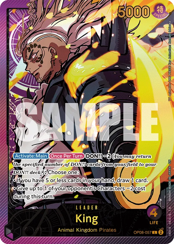 King OP08-057 Alternate Art