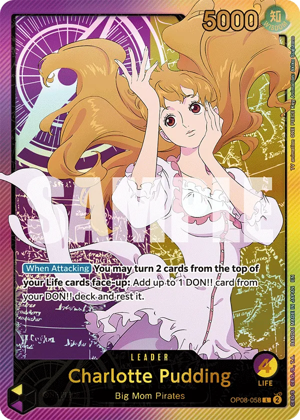 Charlotte Pudding OP08-058 Alternate Art