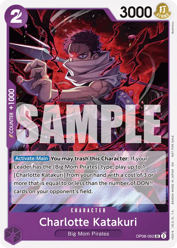 Charlotte Katakuri OP08-062 Alternate Art