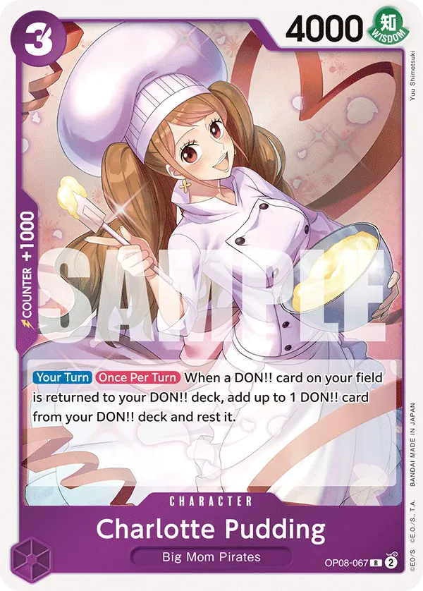 Charlotte Pudding OP08-067 Reprint