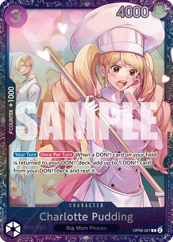 Charlotte Pudding OP08-067 Alternate Art