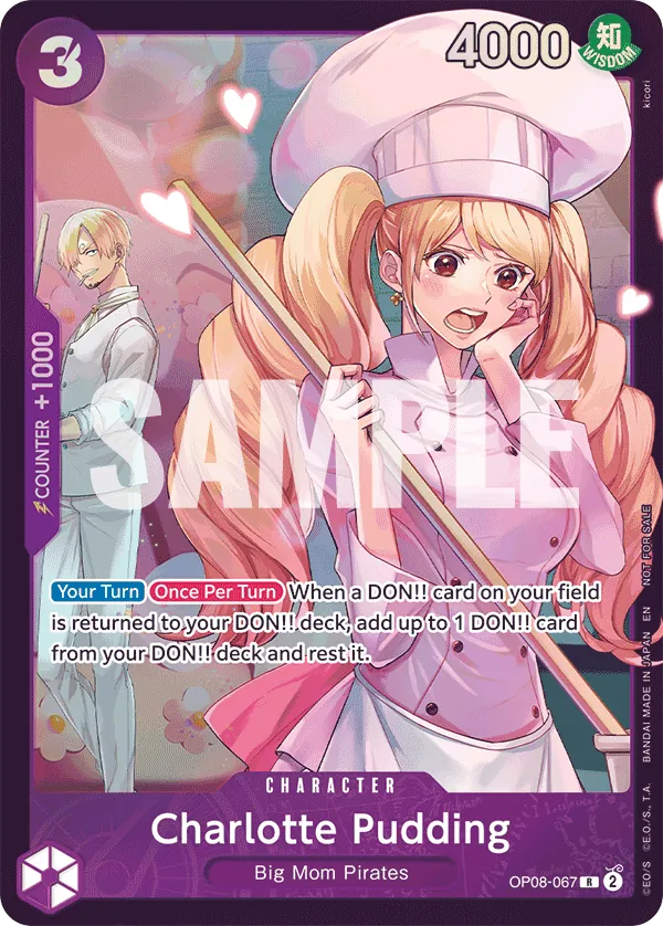 Charlotte Pudding OP08-067 Alternate Art