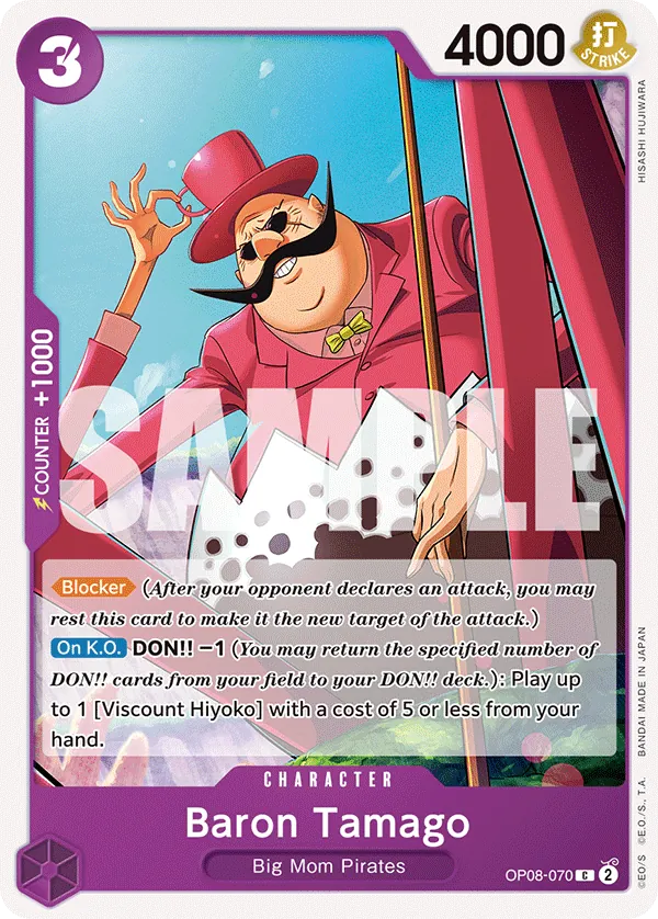 Baron Tamago OP08-070 Normal