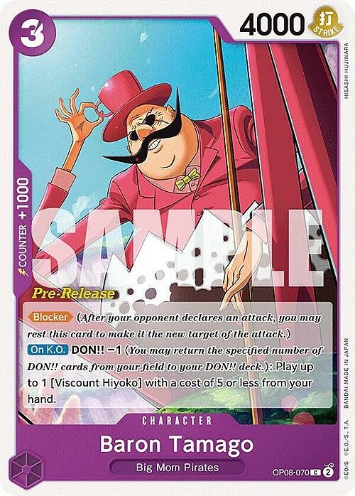 Baron Tamago OP08-070 Normal