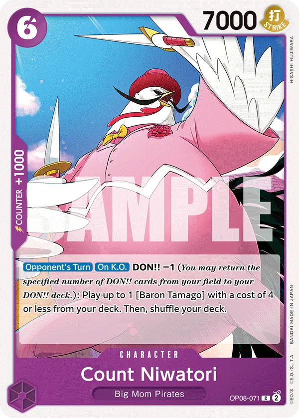 Count Niwatori OP08-071 Normal