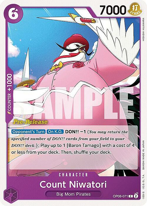 Count Niwatori OP08-071 Normal