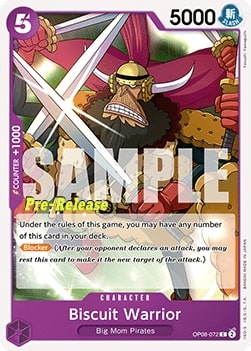 Biscuit Warrior OP08-072 Normal