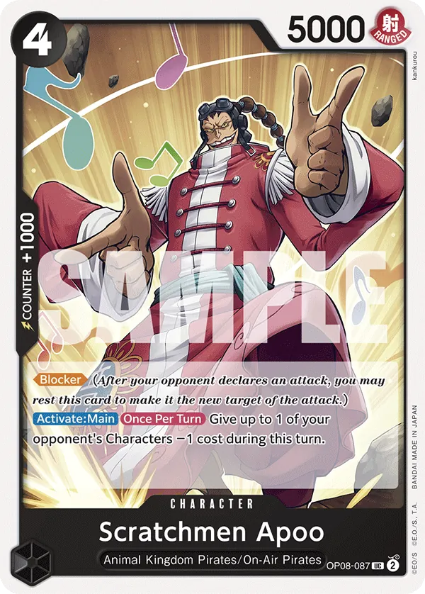Scratchmen Apoo OP08-087 Reprint