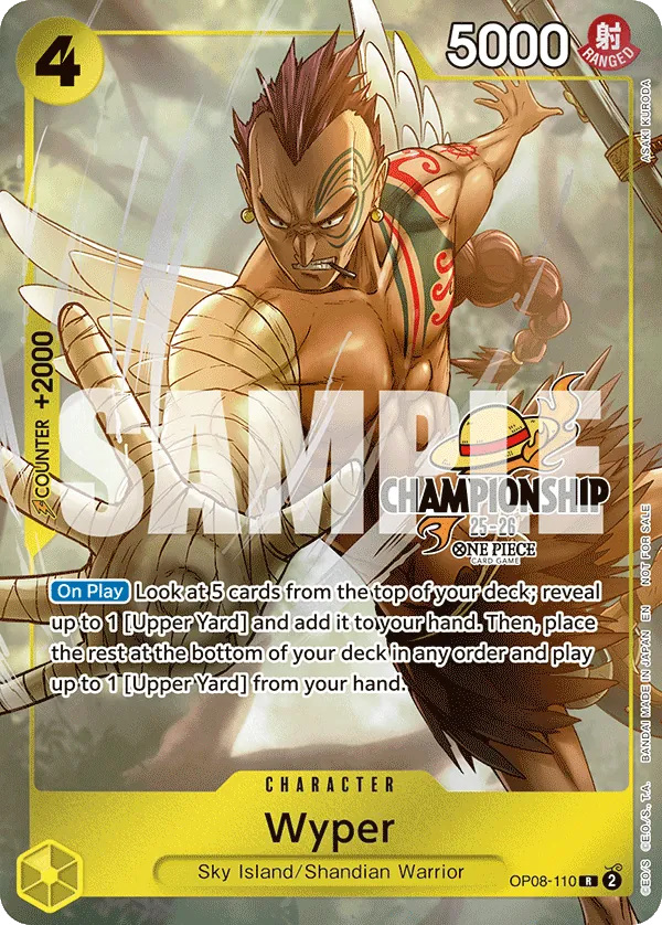 Wyper OP08-110 Alternate Art