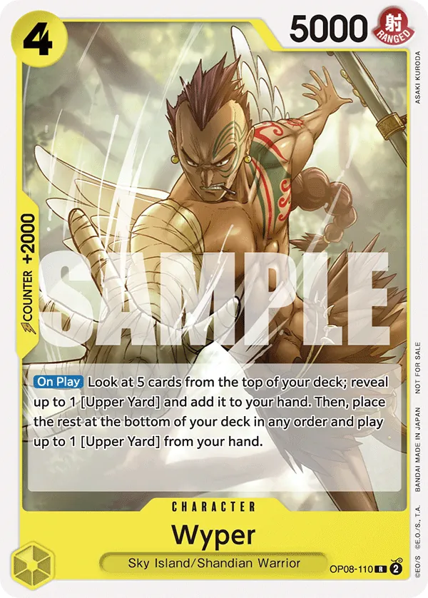 Wyper OP08-110 Alternate Art