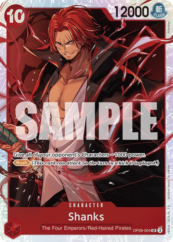 Shanks OP09-004 Normal