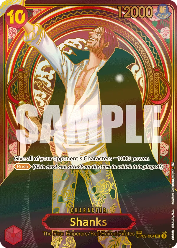 Shanks OP09-004 Alternate Art