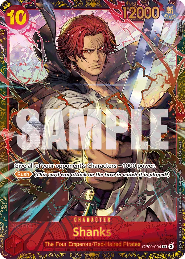 Shanks OP09-004 Alternate Art