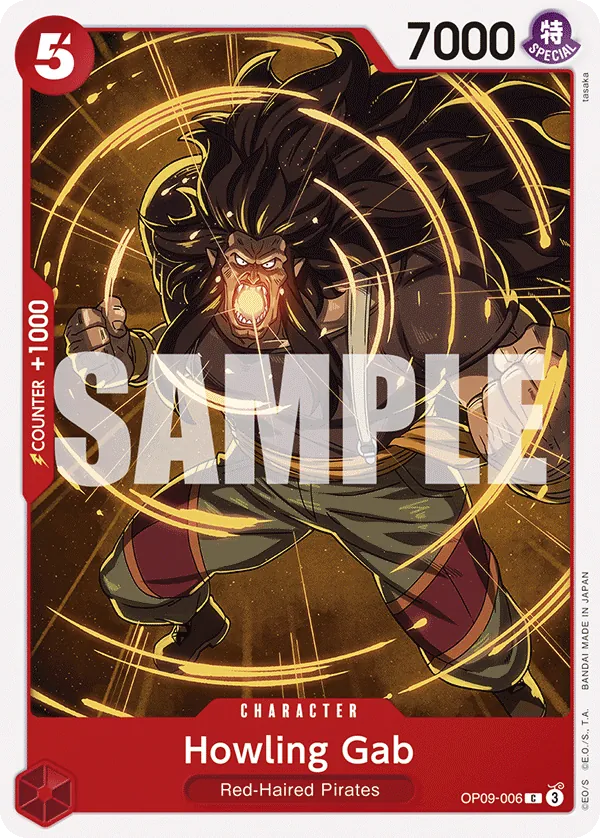 Howling Gab OP09-006 Reprint