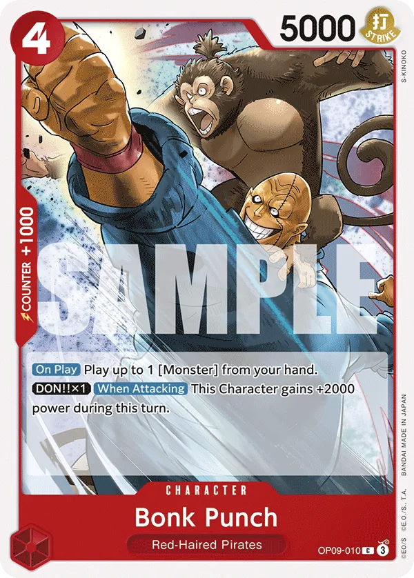 Bonk Punch OP09-010 Reprint