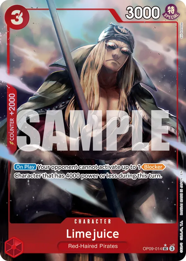 Limejuice OP09-014 Alternate Art